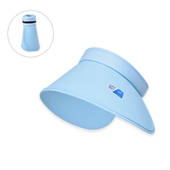 Ocean Breeze UPF50+ 2-Piece Set: Foldable Sun Hat & Cooling Arm Sleeves - Beach Ready in Seconds! - 图片 9